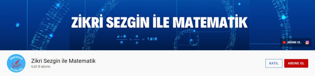 En iyi matematik kanalları - Zikri Sezgin ile Matematik